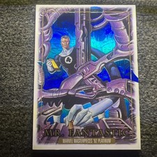 2024 Marvel Masterpieces Platinum '92 Mr. Fantastic Blue PMG 42/50 picture