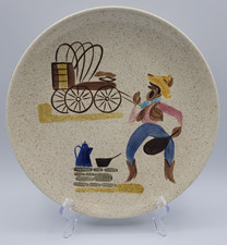 Red Wing Pottery Round Up Dinner Plate picture