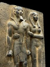 Spectacular King Menkaure And His Queen - Egyptian sculptures - handmade decor picture