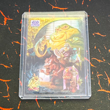 Topps Star Wars Galaxy Jabba the Hutt Boba Fett #84 Schoenmaker 20/25 picture