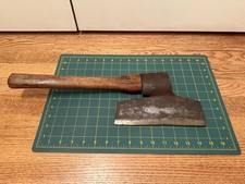 Vintage Mid 1800’s D.R. Barton Rochester Offset Broad Axe Antique Cooper Tool picture