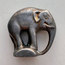 Vintage Miniature German Bronze Elephant picture