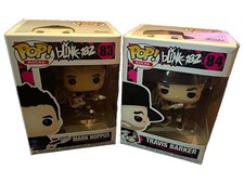 Funko Pop Rocks blink-182 Mark Hoppus #83 & Travis Barker #84 Figures picture