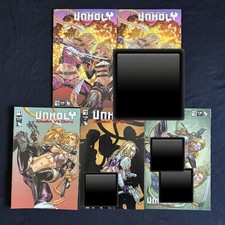 Boundless Comics Unholy Argent vs. Onyx #0 1 2 3 Complete Series VF/NM 2019 picture