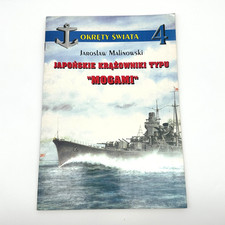 Mogami Class Japanese Cruisers WWII Naval Book Okręty Świata 4 Malinowski 1997 picture