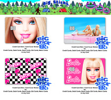 BarbiGrl Credit Card Skin Cover SMART ATM Sticker Wrap Decal picture