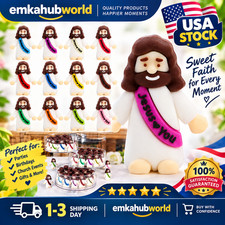80 Pack Little Jesus Figures Loves You, Tiny Mini Jesus Figurines in Bulk NEW. picture