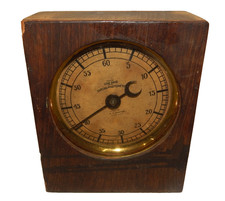 Antique CH Graves Lone Hand Chrono-Photometer Hand Clock Timer - Working picture