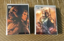 2025 Topps Star Wars Chrome Galaxy Complete Base Full Set 1-100 All sleeved picture