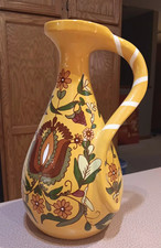 Vintage Artist Signed Марійка Кулас Mariyka Kulas Pottery VASE Ukraine Ukrainian picture