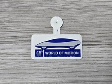  1964 New York Worlds Fair World of Motion Pinback General Motors Automotive  picture