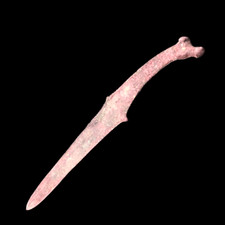 Ancient Unique Roman Wonderful Bronze Excellent Sword 200BC Rare 28CM. picture
