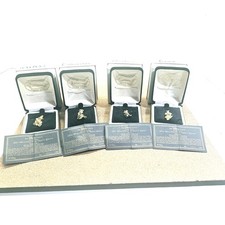 Disney Hunchback Notre Dame Sterling 24K Vermeil LE 3000 Charms COA Box Lot picture