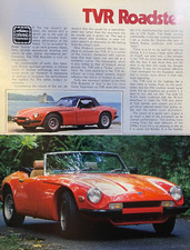 1978 Road Test TVR Roadster picture