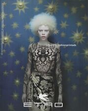 ETRO 1-Page Magazine PRINT AD Spring 2024 AI GENERATED MODEL picture