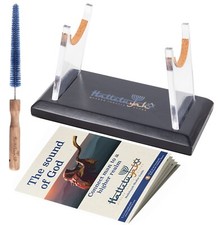 HalleluYAH Set of Ram Stand - Wood Stand, Blowing Guide, Cleaning Brush picture