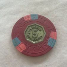 Stardust Hotel $5 Casino Chip Rare Obsolete Las Vegas Nevada 1970s picture