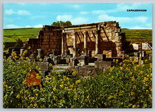 c1980s Capernaum Ruins of the Ancient Synagogue Israel Postcard picture