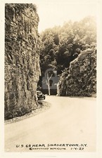 U.S. 68 near Shakertown, KY 1927  RPPC Photo Postcard Copy picture
