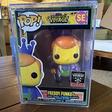 SDCC 2024 Funko Fundays Exclusive Batman Freddy Penguin Blacklight Pop /250 picture