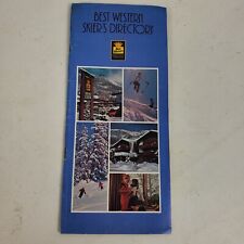 Vintage 1982 Best Western Skier's Directory United States picture