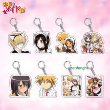 8Pc/set Hot Anime Maid‑Sama Misaki Ayuzawa Takumi Usui Acrylic Pendent Keychain picture
