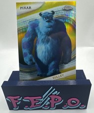 2025 Topps Chrome Disney Yellow Refractor Monsters Inc. Sulley 39/275 #5 picture