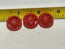Vintage 1949 Elsie The Cow Kiddie Buttons - Lot Of 3 picture