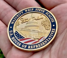Steve Scalise Speaker of The House of Representatives Congressman Challenge Coin picture