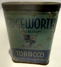 Vintage Edgeworth Junior Extra High Grade Advertising Empty Tobacco tin picture