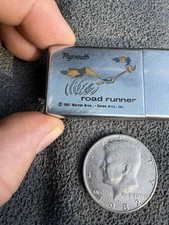 Vintage Rare 1967 Plymouth Road Runner Zippo Lighter Warner Bros. Roadrunner  picture