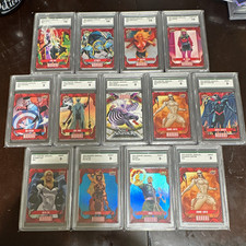 Upper Deck Marvel Annual 2023 Graded Non-Sport Trading Cards Lot of 14 Jean Grey picture