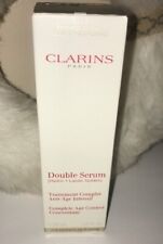 Clarins Paris Double Serum - Complete Age Control - 1.6 fl oz NEW IN BOX picture