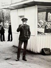 Handsome Young Man Affectionate Attractive Guy Soldier Army Vintage Photo picture
