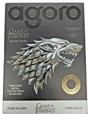 (SEALED) AGORO GAME OF THRONES BLIND BOX PURE GOLD OR SILVER LIMITED EDITION picture
