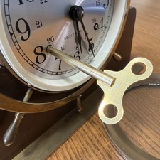Key For Seth Thomas E537 Series Helmsman Ships Clock New Long (Key Only) picture