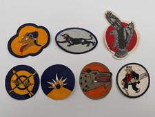 Authentic U.S. Army Air Corps Squadron Insignia Shell Oil War Stamp Promo Lot picture