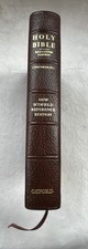 VINTAGE 1967 THE NEW SCOFIELD REFERENCE BIBLE, HOLY BIBLE, RED LETTER EDITION picture