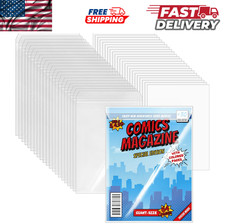25 sets of Top Comic Bag Current, Hard White Backing Board Holder for Comic Book picture