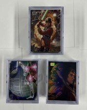 2025 Topps Star Wars Chrome Galaxy Starter Master Set #1-100 Refractor picture