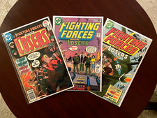 Our Fighting Forces #176 #178 #180 (DC 1978) Losers WWII Joe Kubert Bronze Age picture