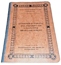 MAY 1914 WESTINGHOUSE CODES OF TESTS BRAKE APPARATUS MANUAL picture