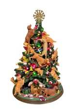 Danbury Mint Golden Retriever Dog Christmas Tree  picture