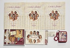 Vintage American Girl Hallmark Lot Friendship Book Note Cards Keychain Activity picture
