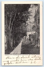 1905 Camden New York Postcard Looking South Second St WC Stone Printer Building picture