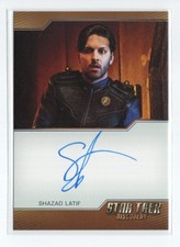 Star Trek Discovery Season 2 Autograph Shazad Latif as Lieutenant Ash Tyler/Voq picture