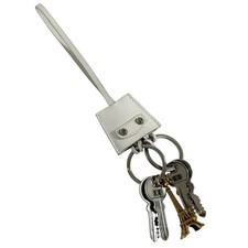 Balenciaga Le City Bag Charm Eiffel White Leather UsedListed picture