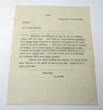 American Committee for Armenian & Syrian Relief 1919 Dispute Letter Philadelphia picture