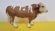 Schleich 13640 Simmental Bull Farm Domestic Animal Figure 2009 2012 RARE RETIRED picture