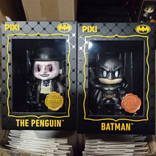 thrilljoy PIX Pop Culture Immortalized Batman & Penguin Chase Figurine 1:6  picture